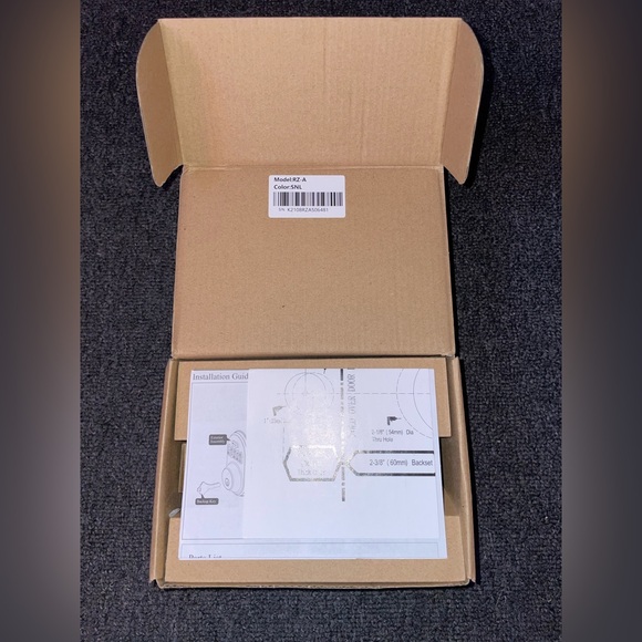 Keyless deadbolt lock. Brand new. - Picture 7 of 8